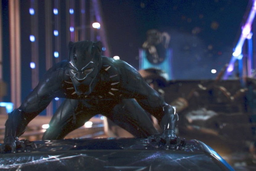 Syuting film Black Panther 2 ditunda lagi karena pemain dan kru positif Covid-19. (ilustrasi).