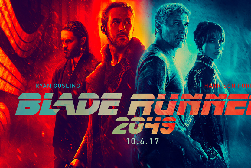 Film Blade Runner 2049 yang dibintangi Ryan Gosling dan Harrison Ford.