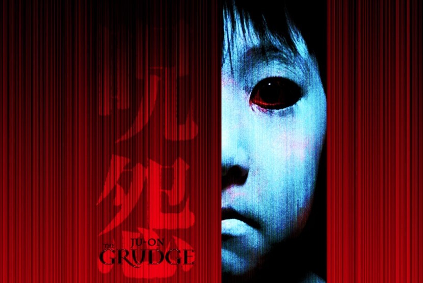 Film horor populer Jepang yang mendunia, Ju On atau The Grudge.