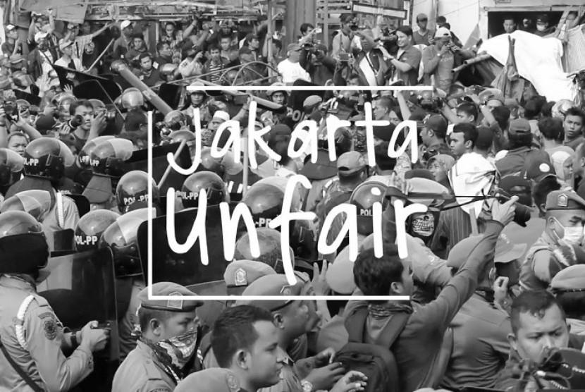 Film Jakarta Unfair yang mendapat pelarangan tayang. 