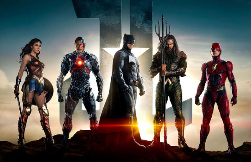 Film Justice League karya Joss Whedon yang dirilis pada 2017.