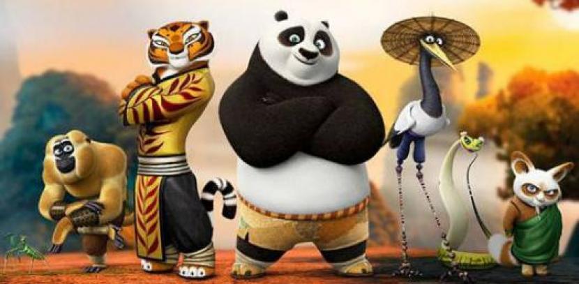 Film Kung Fu Panda.