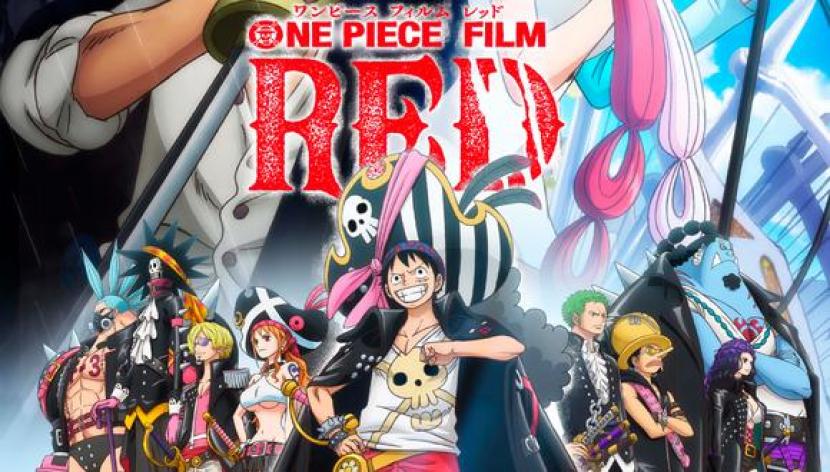 Film One Piece Red menjadi film berpenghasilan tertinggi yang ditayangkan di Jepang sepanjang 2022 ini.  (ilustrasi)