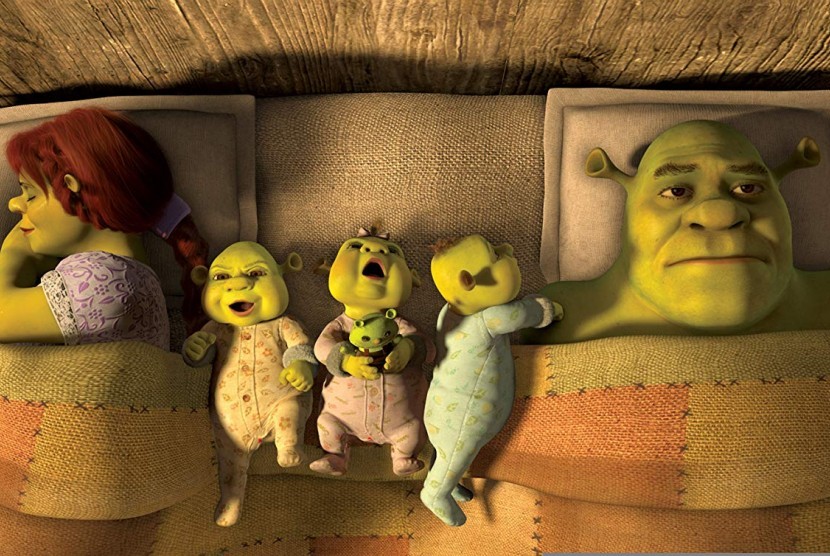 Film Shrek Forever After.