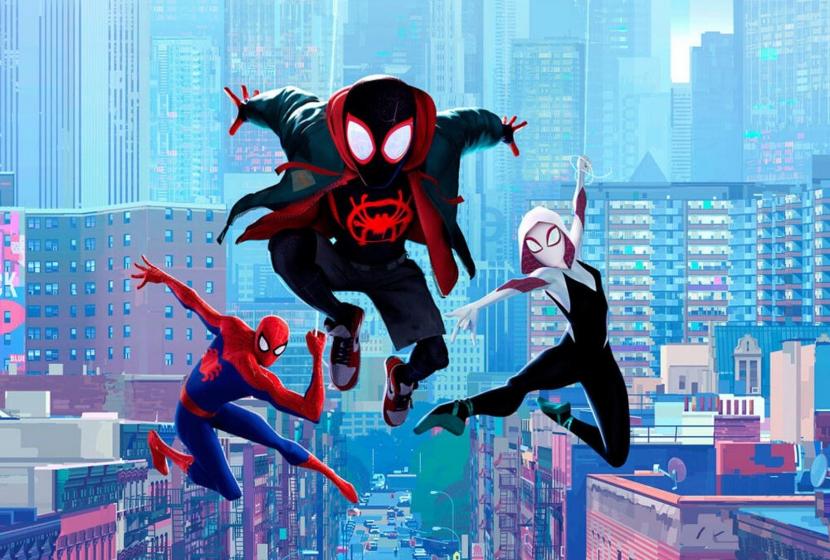 Salah satu adegan di film Spider-Man: Across The Spider-Verse. Film ini menjadi film dengan pendapatan hari pertama terbesar kedua tahun ini.