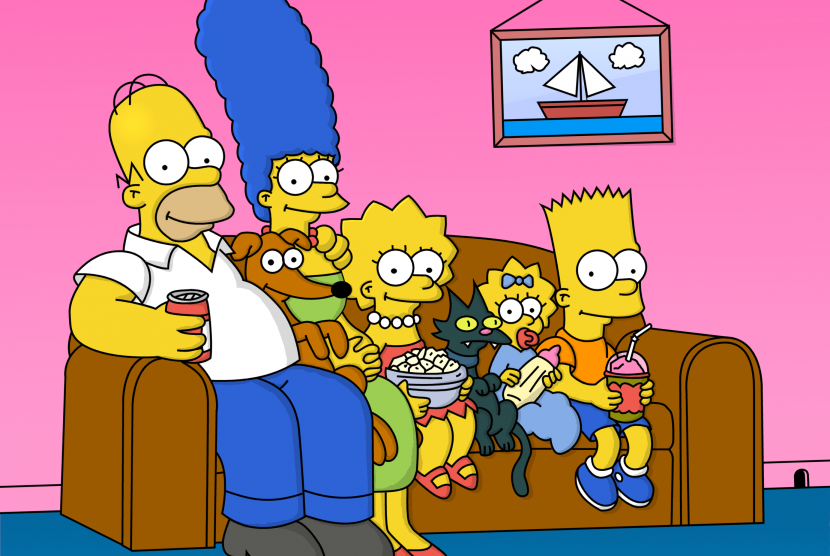 Film 'The Simpson' menjadi alat propaganda Amerika Serikat.