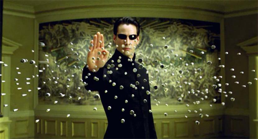 Film The Matrix. The Matrix termasuk salah satu film ilmiah yang sempurna.