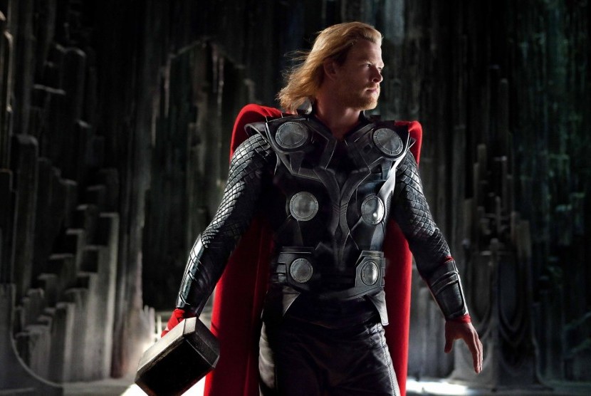 Marvel sempat ragu memasukkan karakter superhero Thor dalam film The Avengers (ilustrasi).