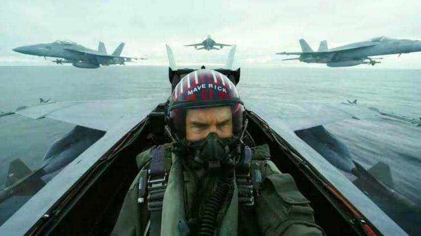 Film Top Gun: Maverick mendapat skor terbaik langka A+ dari Sinemascore. (ilustrasi)