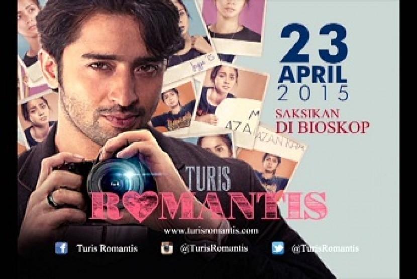 Film Turis Romantis akan tayang pada 23 April.