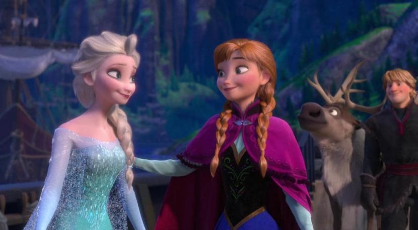 Film Frozen. Penulis lagu Let It Go, Kristen Anderson-Lopez dan Robert Lopez, kembali diminta menggarapa lagu tema Frozen 3.