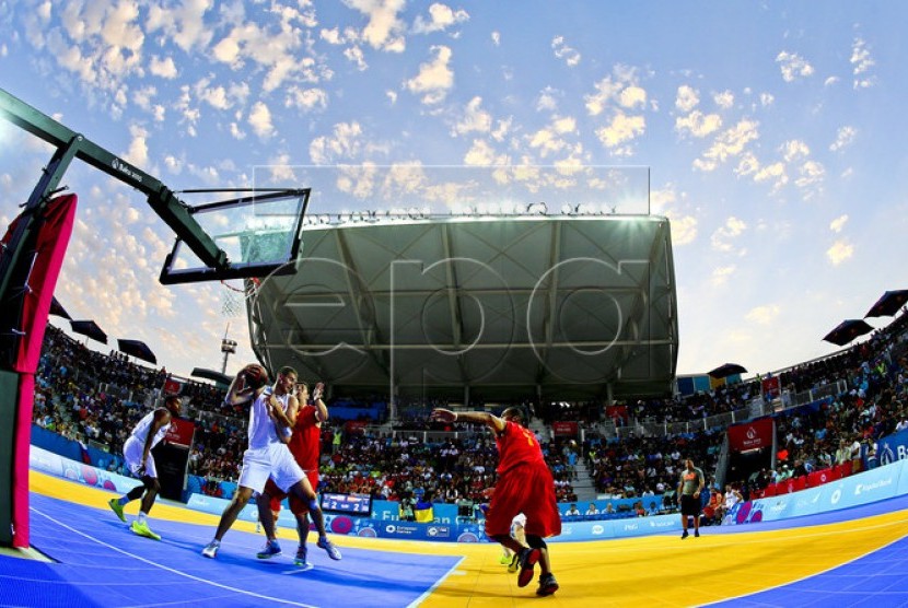Final basket 3x3 pada European Games 2015 di Baku, Azerbaijan. 