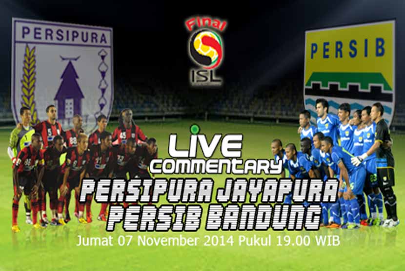 Final Indonesia Super League (ISL) antara Persipura lawan Persib
