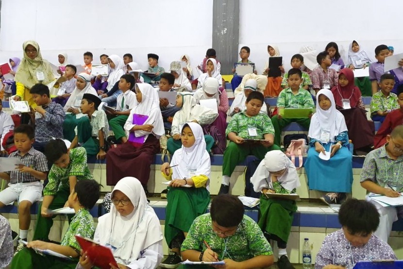 Final kompetisi Jawara Matematika Banten yang digelar Klinik Pendidikan MIPA.