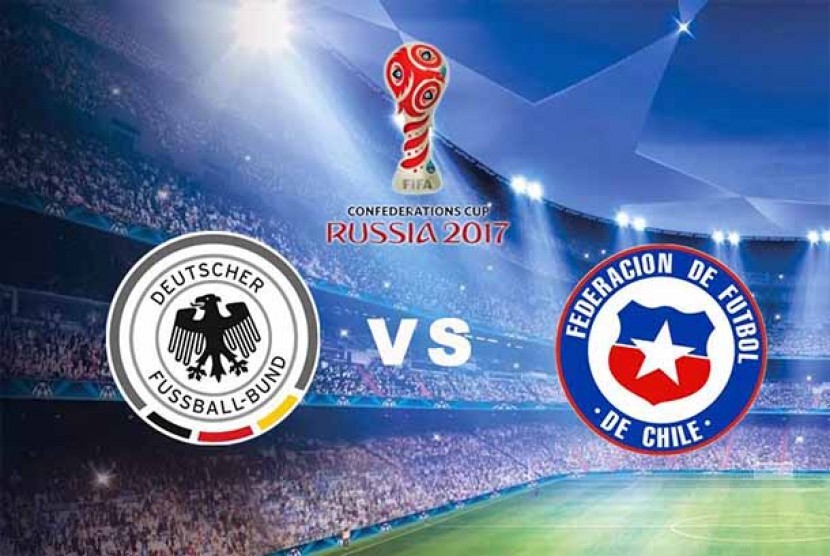 Final Piala Konfederasi antara timnas Jerman dan Cile