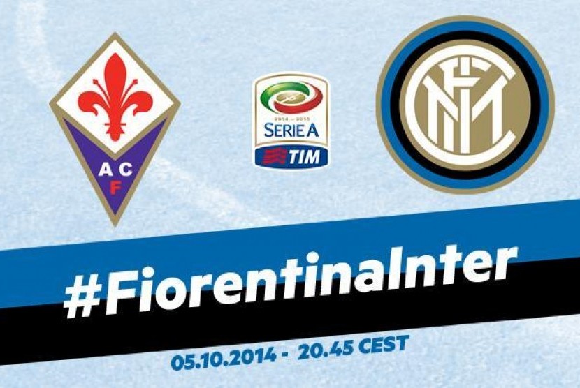 Fiorentina kontra Inter Milan.