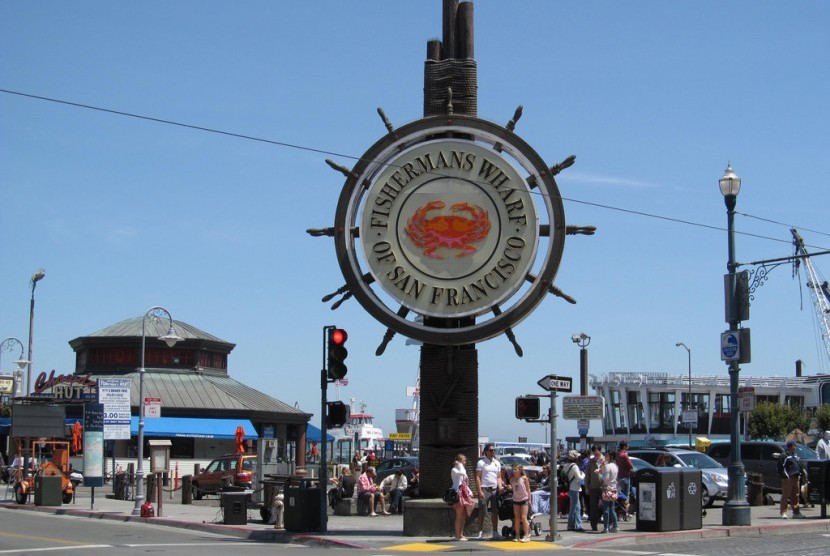 Fisherman's Wharf, kawasan wisata kuliner seafood di Negara Paman Sam.