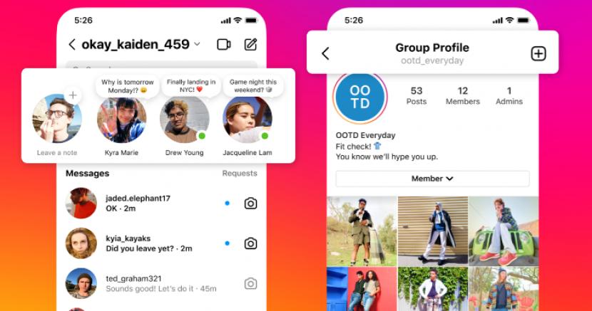 Fitur baru Notes di Instagram