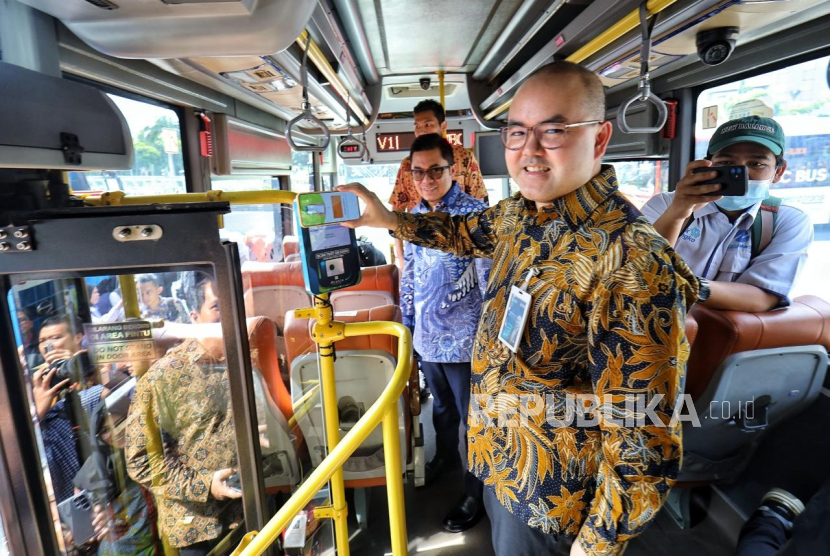 Fitur QRIS Tap yang diinisiasi Bank Indonesia (BI) bisa digunakan melalui wondr by BNI untuk pembayaran transportasi umum berbasis Near Field Communication (NFC).