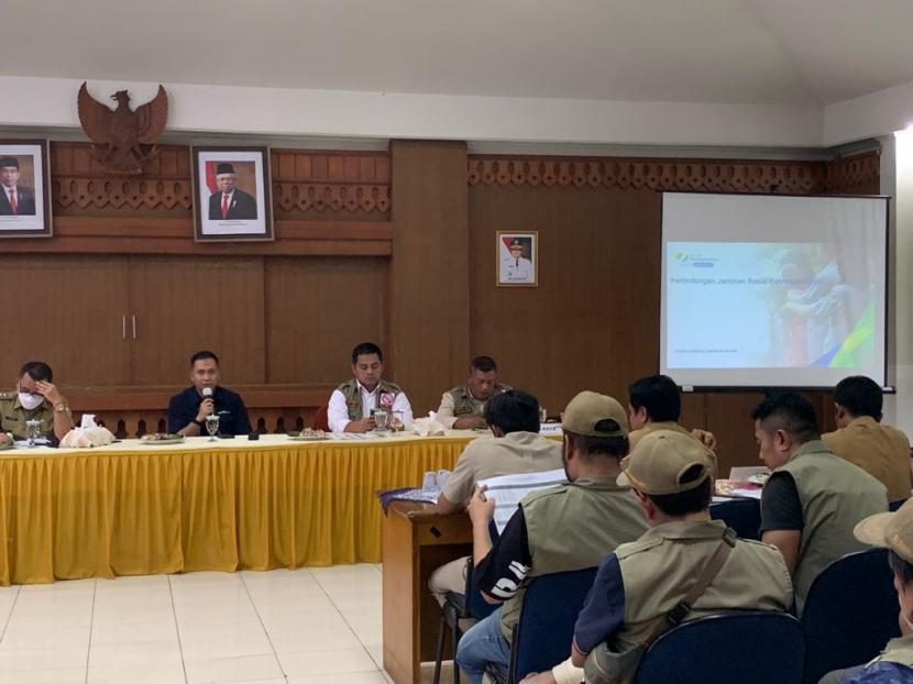 FKDM Kecamatan Setiabudi Jakarta mendapatkan wawasan mengenai perlindungan pekerja
