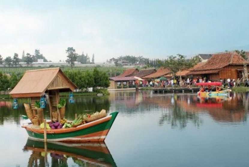 Sambut Ramadhan, Floating Market Lembang Tawarkan Wisata Religi | Republika  Online