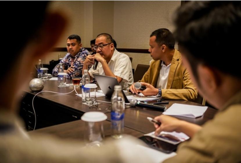 Focus Group Discussion dengan tema Social Enterprise yang merupakan rangkaian kegiatan Asian-African Legal Consultative Organization (AALCO) ke-61 di Bali, Rabu (11/10/2023).