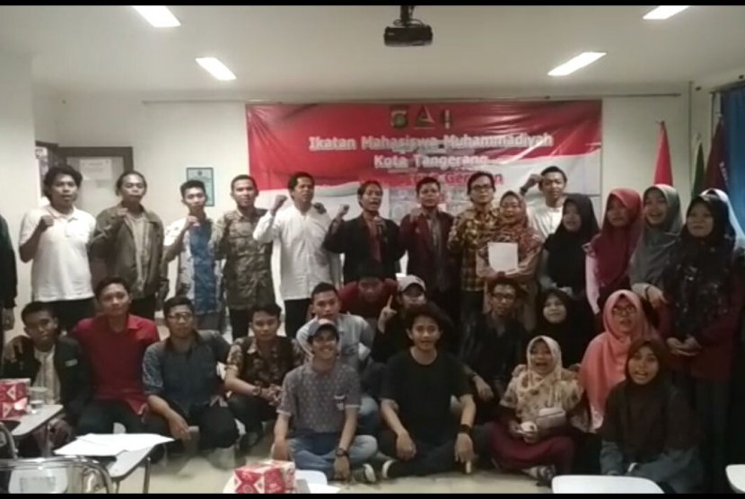 Fokal IMM Kota Tangerang deklarasi antihoaks, Jumat (27/4)