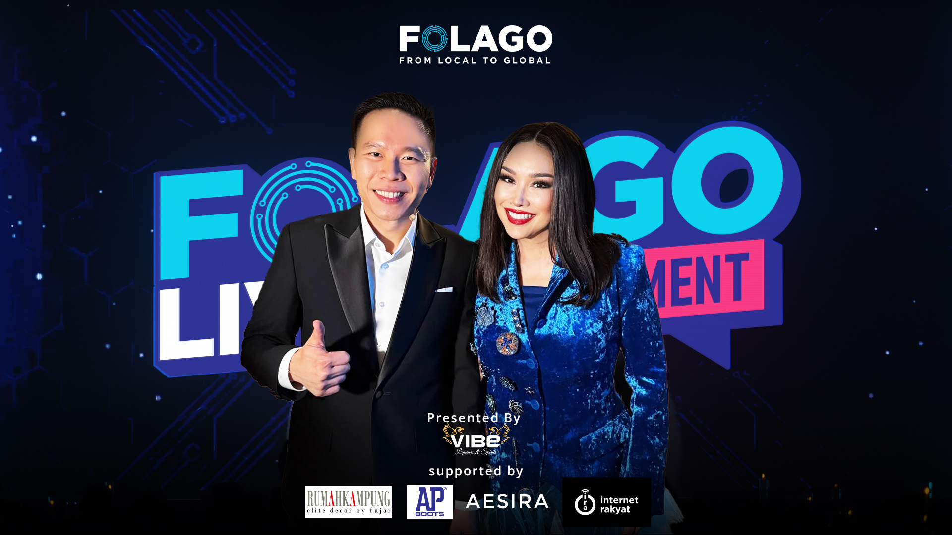 Folago dan Vibe Liqueur & Spirits Gelar Konser Digital Titi DJ