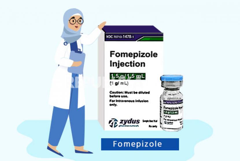 Fomepizole, obat penawar keracunan etilen glikol. 