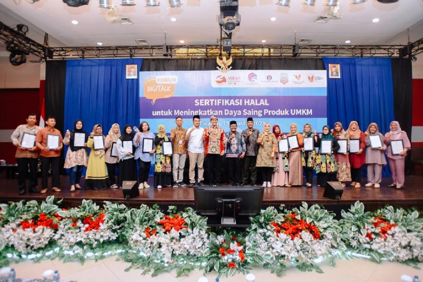 Forum Digitalk dengan tema Sertifikasi Halal untuk Meningkatkan Daya Saing Produk UMKM di Tarakan, Kalimantan Utara. 