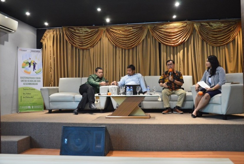 Forum Diskusi Ekonomi dan Politik (FDEP), Rabu (29/1).