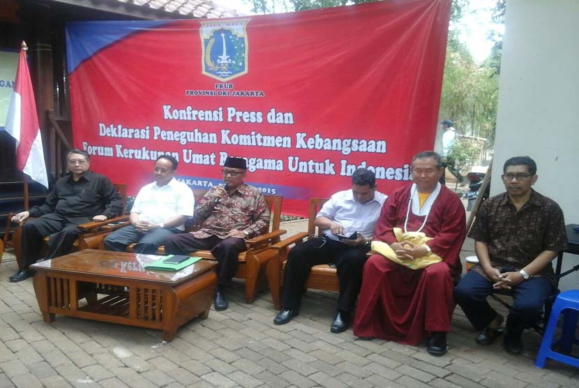 Forum Kerukunan Umat Beragama (FKUB) Provinsi DKI Jakarta menggelar diskusi di Jakarta, Sabtu (1/8).