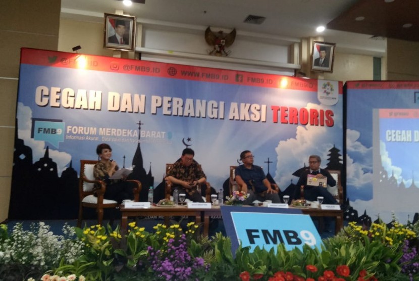 Forum Merdeka Barat (FMB) 9 menggelar diskusi bertema 