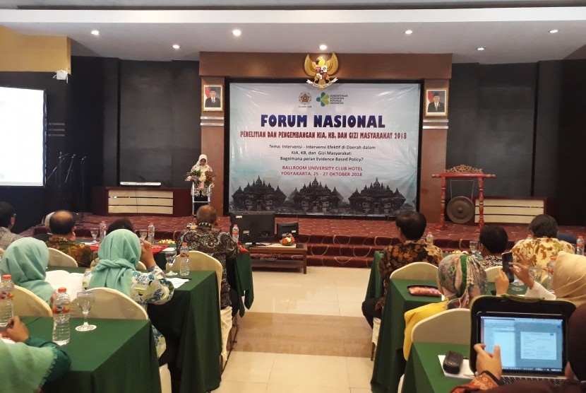 Forum Nasional Penelitian dan Pengembangan Kesehatan Ibu dan Anak (KIA), Keluarga Berencana (KB) dan Gizi Masyarakat 2018.