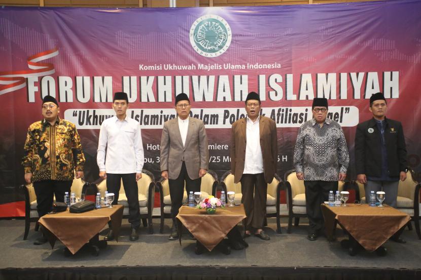 Forum Ukhuwah Islamiyah di Jakarta, Rabu (31/7/2024).