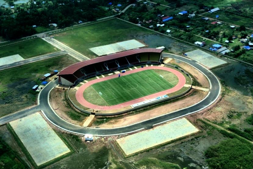 Tim sepak bola Jawa Barat lebih percaya diri usai menjalani tiga laga uji coba bersama sejumlah tim lokal menjelang laga perdananya di Pekan Olahraga Nasional (PON) XX 2021 Papua. (Ilustrasi Venue PON)