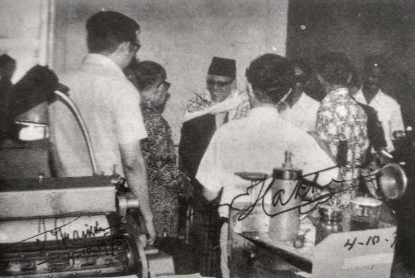 Foto Buya Hamka dalam buku Doktrin Islam yang Menimbulkan Kemerdekaan dan Keberanian (1983).