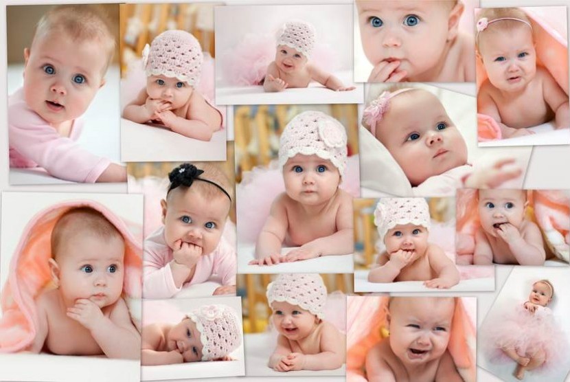 Foto-foto bayi di media sosial (ilustrasi)