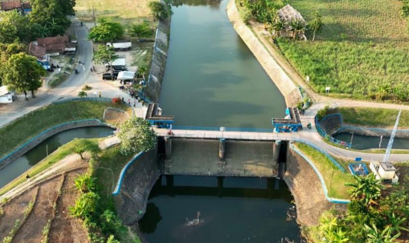 Infrastruktur irigasi (ilustrasi). Ditjen Sumber Daya Air Kementerian Pekerjaan Umum dan Perumahan Rakyat (PUPR) merampungkan pembangunan Bendung Salugan yang berada di Kabupaten Toli-Toli.