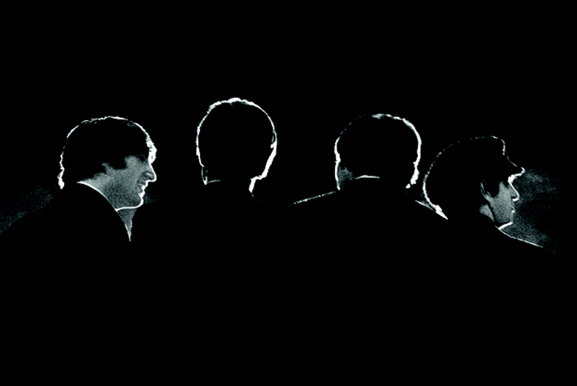 Foto konferensi pers The Beatles sebelum konser live pertama The Beatles  di Washington Coliseum , Amerika Serikat, pada tanggal 11 Februari 1964.   (AP Photo / David Anthony Fine Art, Mike Mitchell)