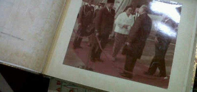 Foto kunjugan pertama Alm mantan Presiden Soeharto ke Jepang pada 1968 