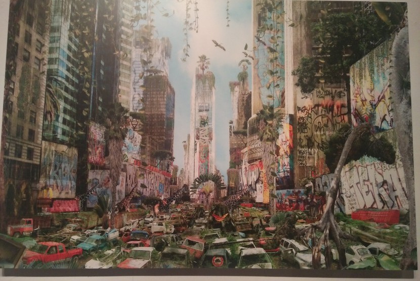 Foto New York masa depan karya Chris Morin-Eitner.