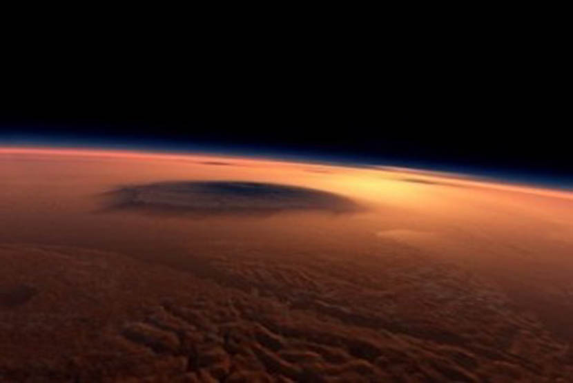 Sebuah peristiwa langka sedang terjadi di langit saat ini yang membuat Mars lenyap dari pandangan kita di Bumi.  (Ilustrasi