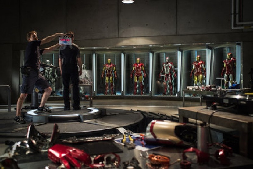 Foto resmi pertama Iron Man 3