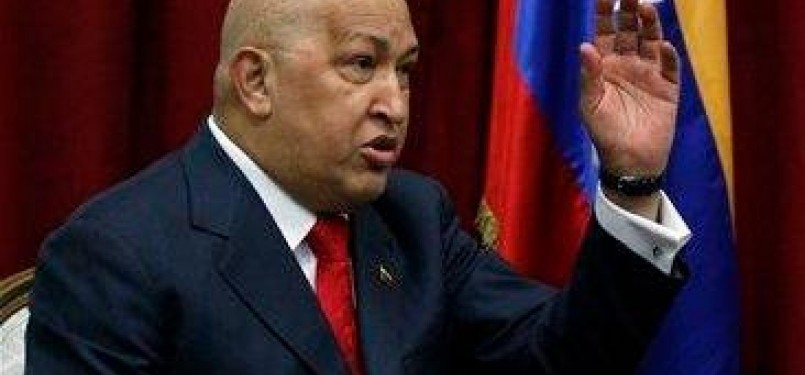Foto terbaru Hugo Chavez setelah sembuh dari penyakit kanker