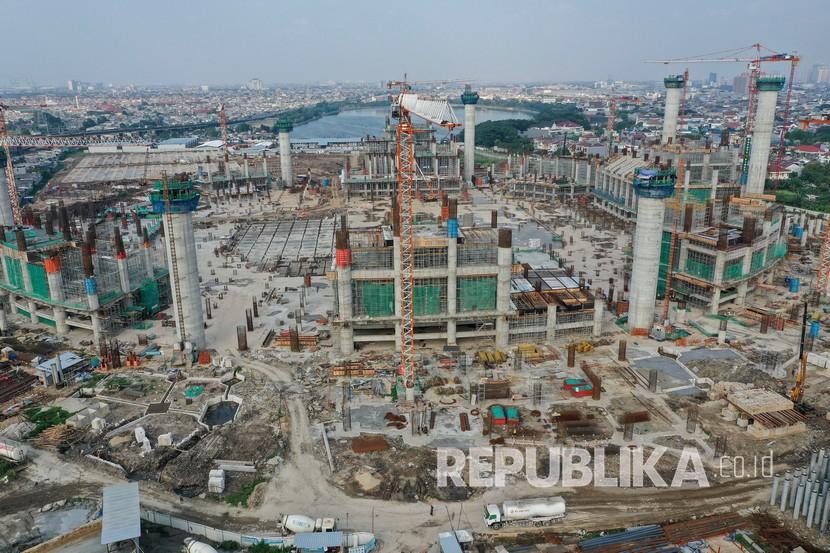 Progres Pembangunan Stadion BMW | Republika Online