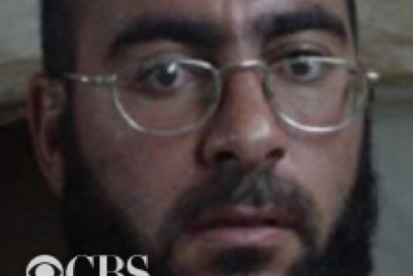 Foto yang diduga Abu Bakar al-Baghdadi