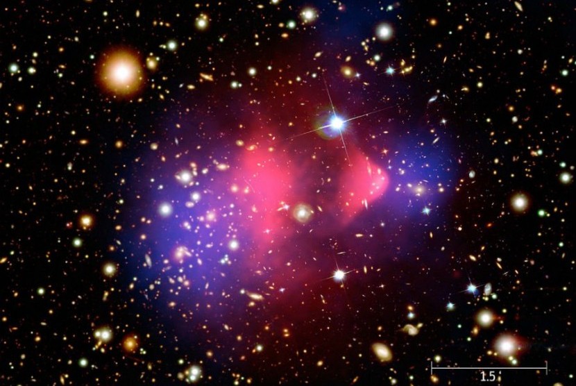 Foto yang dirilis NASA diambil dari gabungan 3 teleskop.