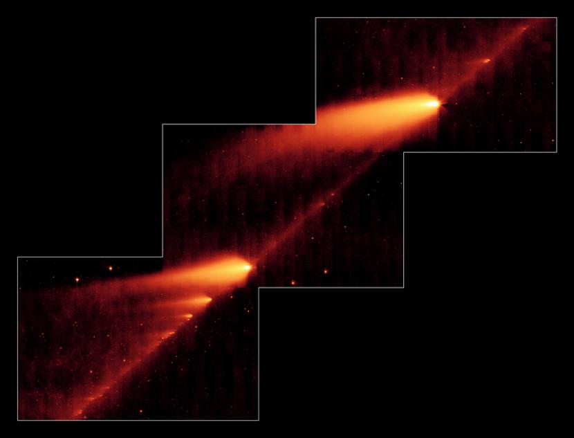 Para peneliti antariksa mendeteksi uap air di sekitar komet di sabuk asteroid utama, yang juga dikenal sebagai komet sabuk utama. /ilustrasi