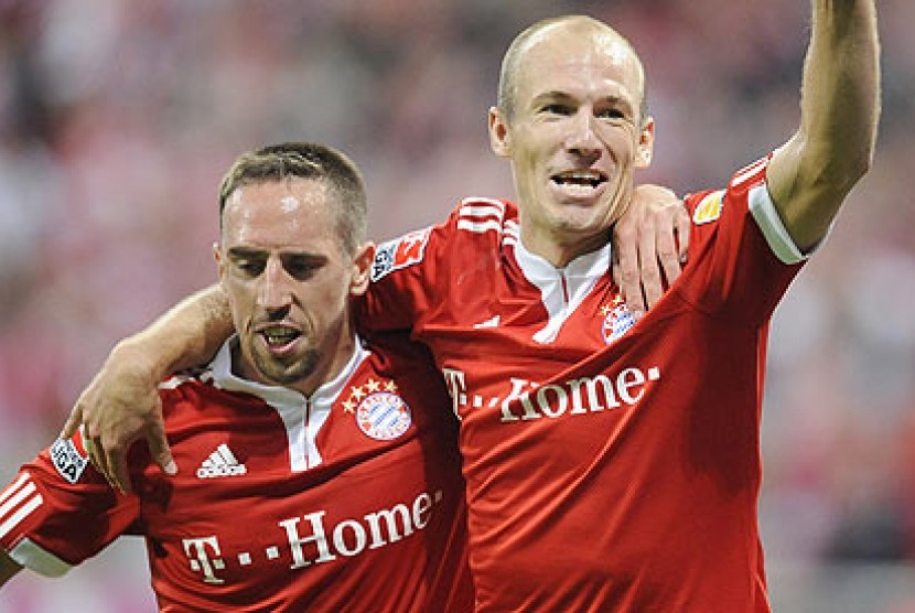 Franck Ribery dan Arjen Robben.